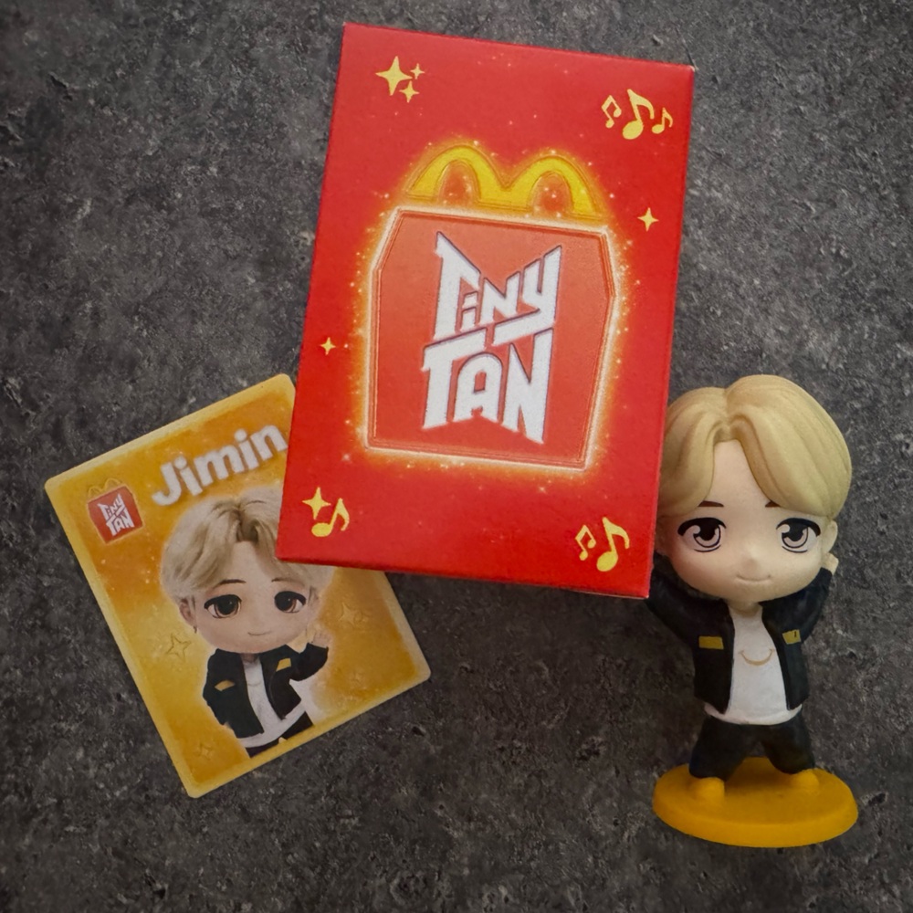 McDonald’s Happy Meal toy: Tiny Tan (jimin)